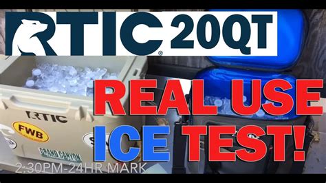 rtic soft cooler ice retention